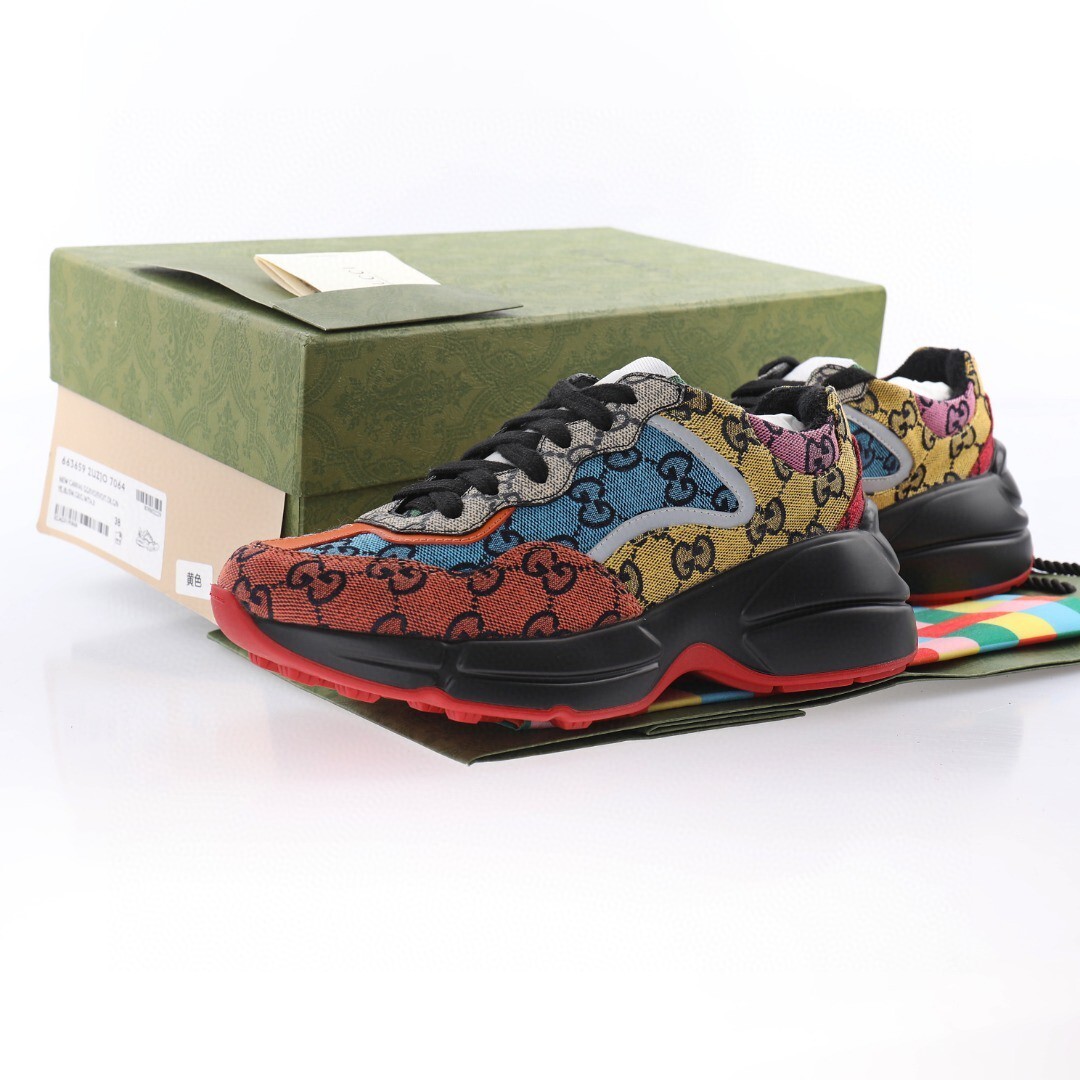 Gucci Rhyton Sneaker 663659 2UZK0 7072 - Image 9