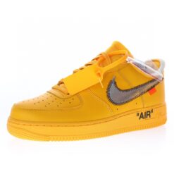 Alternative view of Off-White x Nike Air Force 1 Sneaker DD1876-700