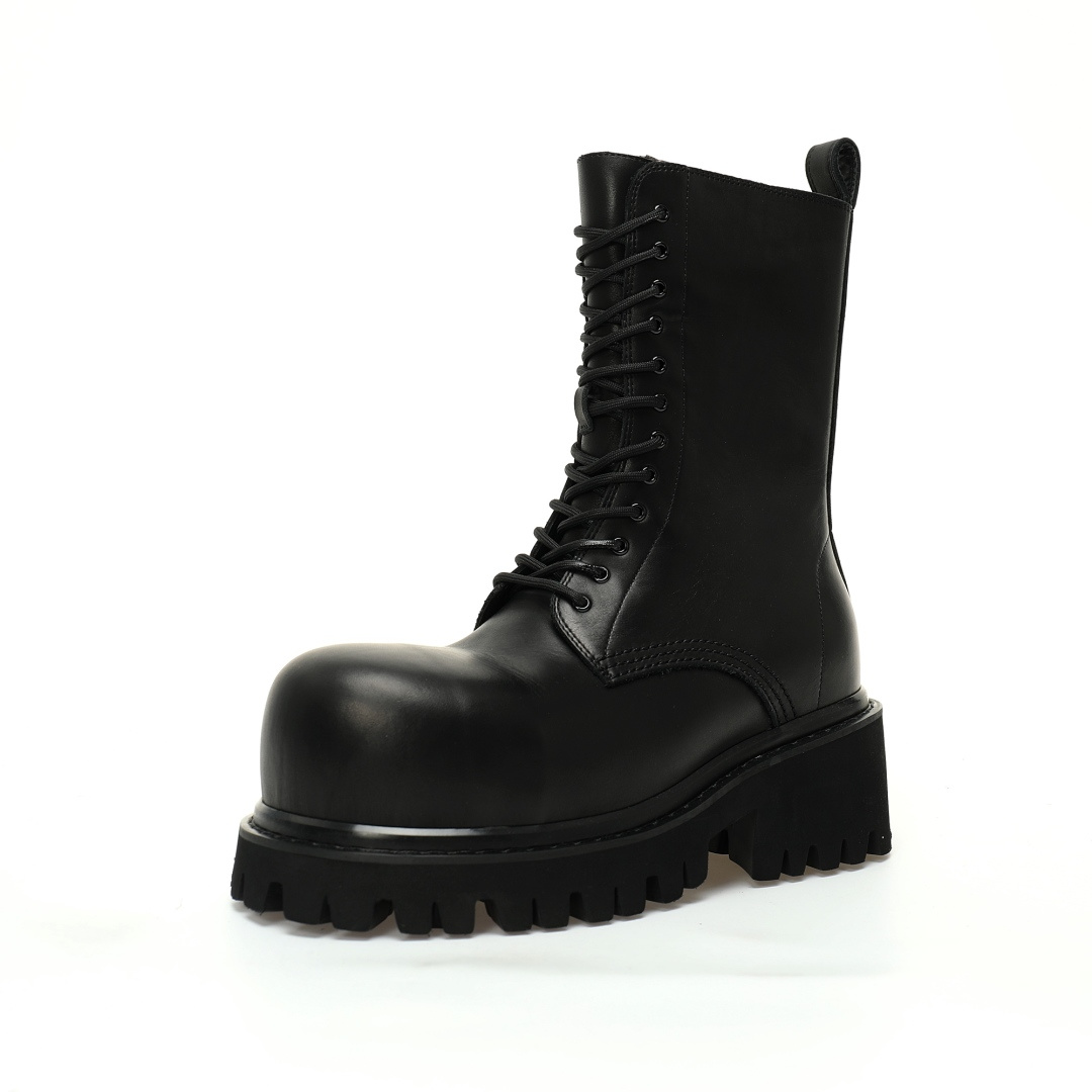 BALENCIAGA Stomper Boots 805881 WCDA0 1000 - Image 2