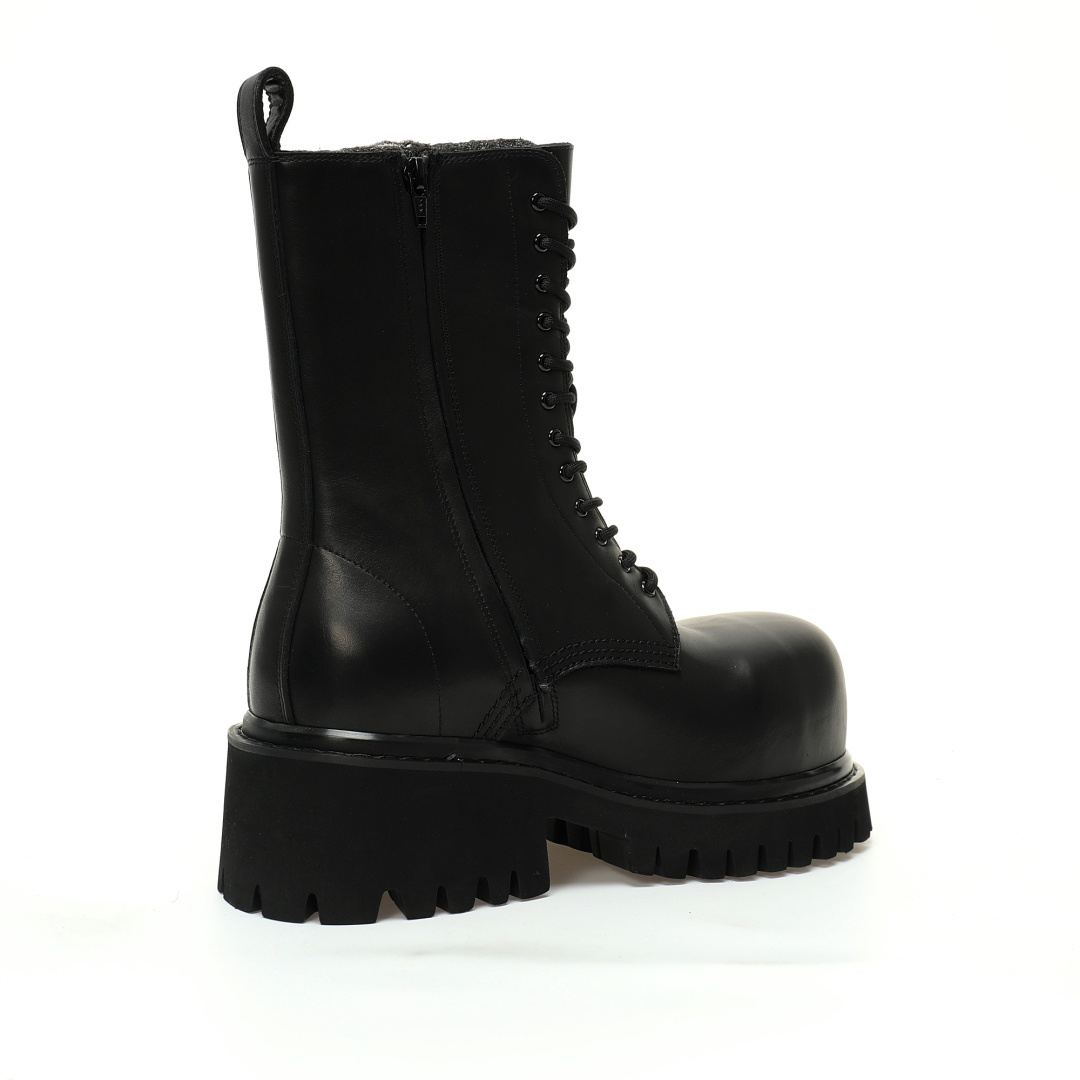 BALENCIAGA Stomper Boots 805881 WCDA0 1000 - Image 3