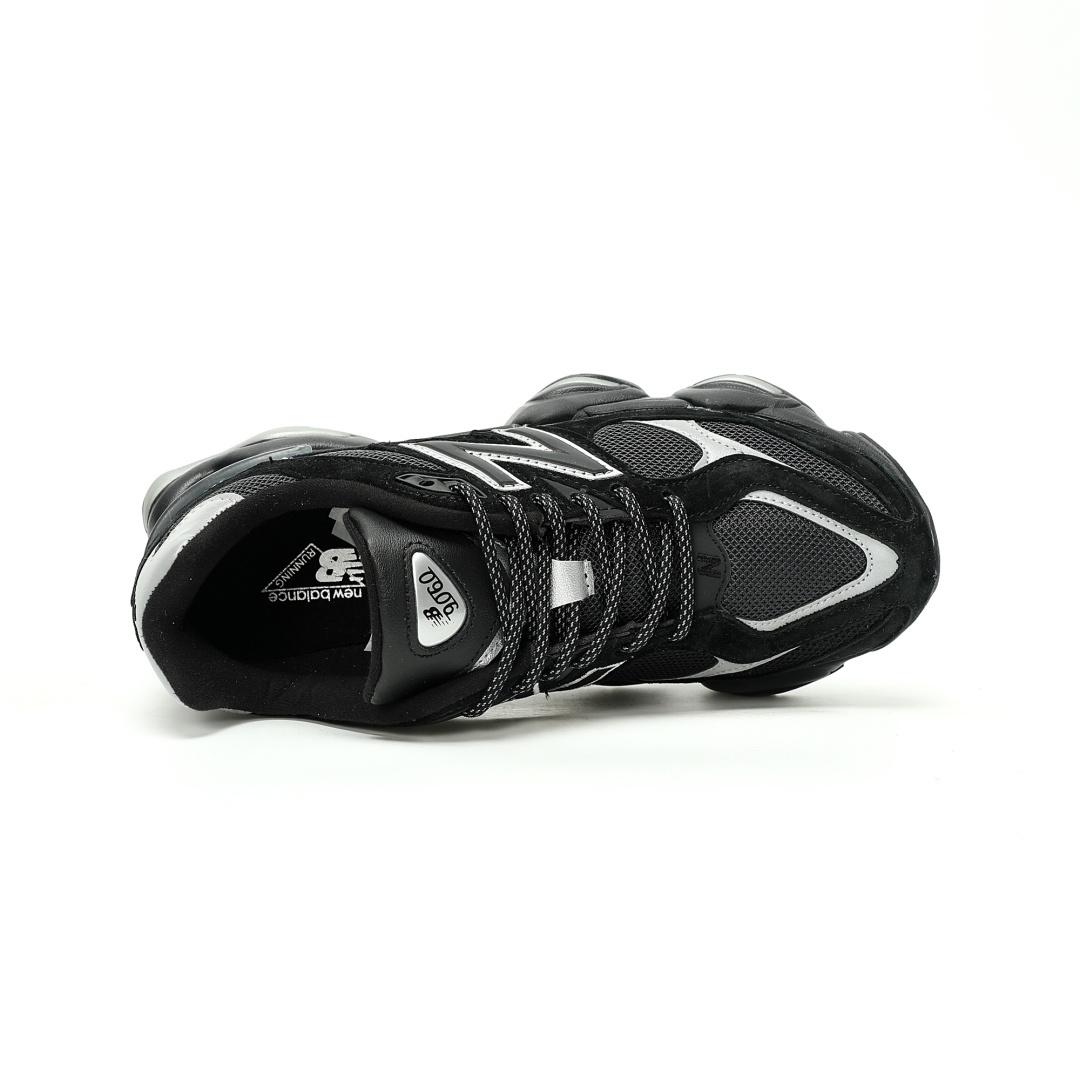 New Balance 9060 Black Grey U9060FOS Sneakers - Image 3