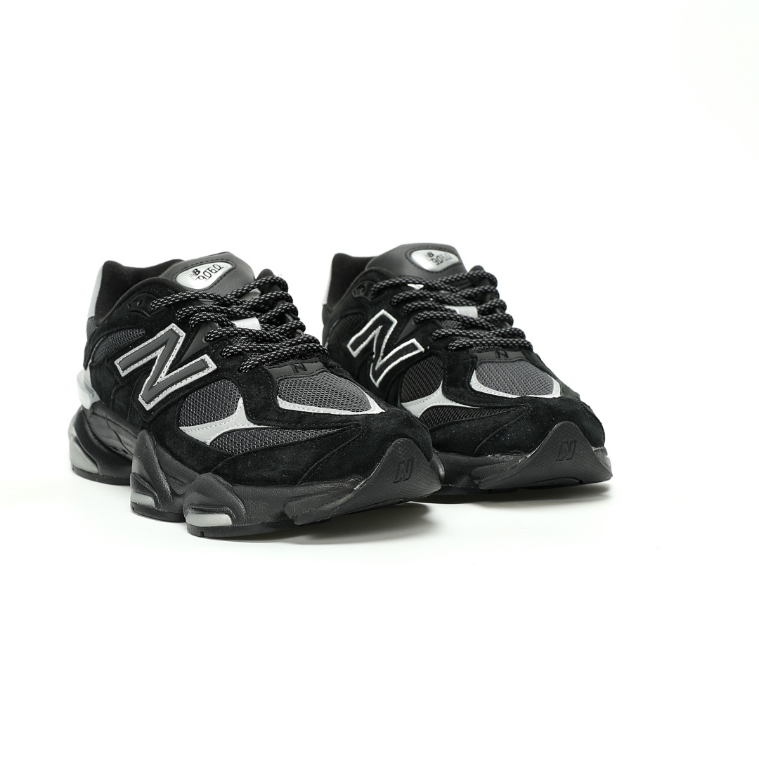 New Balance 9060 Black Grey U9060FOS Sneakers - Image 5