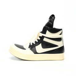 Rick Owens T PU TPU Rick Owens OG Dunks Dust Sneakers Black White RU02C111 111