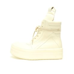 Rick Owens Mega Bumper Geobasket High Sneakers RU01D3868-LCO-1111