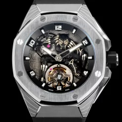 Alternative view of AUDEMARS PIGUET Royal Oak Automatic 26620lOOOD077CA01 (Black Dial) 43mm 1850202605290154_589
