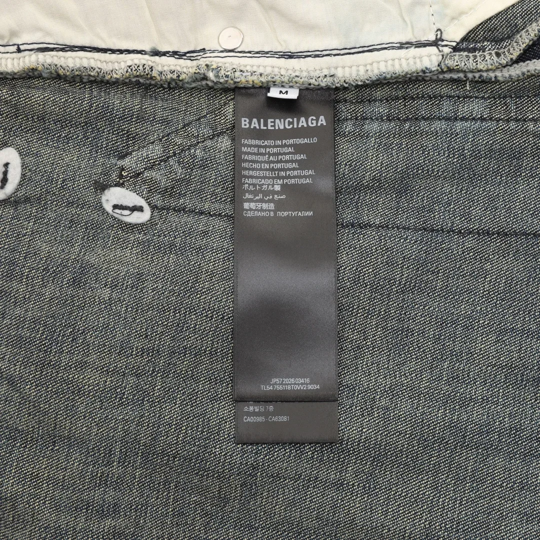 Alternative view of BALENCIAGA Trousers & Shorts Denim S-XL 320202605290496_129