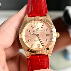 Alternative view of BREITLING Chronomat Automatic 36mm (White-Pink Dial) 36mm 1025202605290182_359