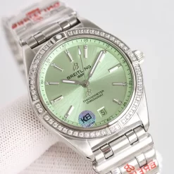 Alternative view of BREITLING Chronomat Automatic A10380101L1A1 (Green Dial) 36mm 1700202605290183_549