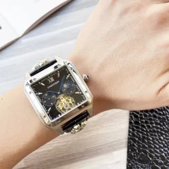 Alternative view of CARTIER Santos Automatic (Black-White Dial) 42mm 550202605290024_219