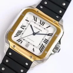 Alternative view of CARTIER Santos Automatic KH1 (White Dial) 40mm GF 1700202605290045_549