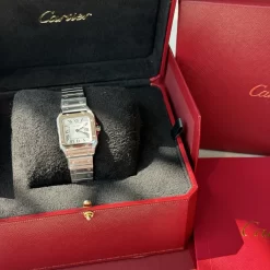 CARTIER Santos Quartz WSSA0082 (Silver Dial) 27mm 1200202605290192_409