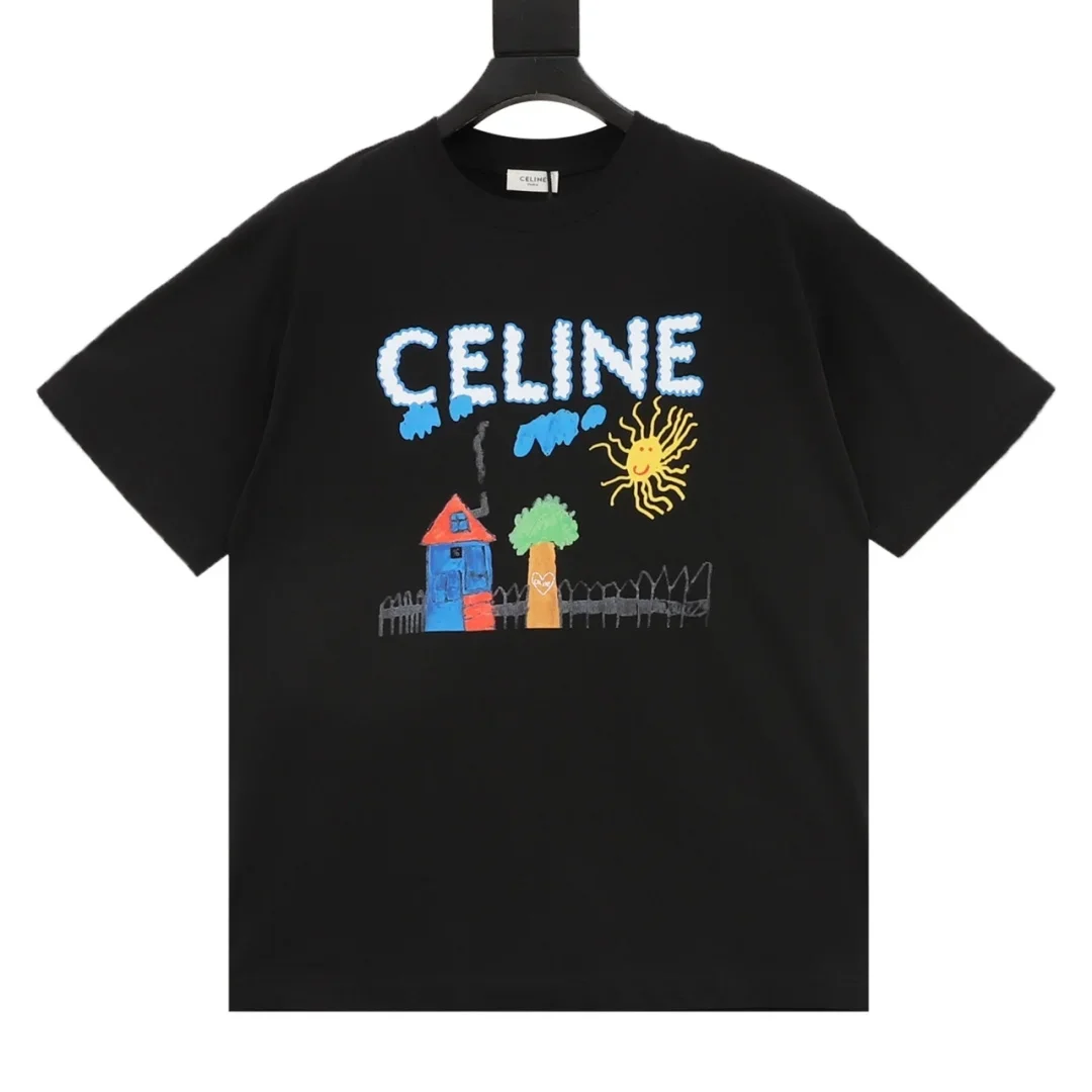 CELINE T-shirts & Vests Cotton S-XL 110202605290665_69