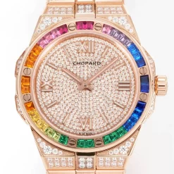 Alternative view of CHOPARD Happy Sport Automatic (Pink Dial) 41mm 3033202605290196_929
