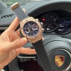 HUBLOT Big Bang Automatic (Blue-Transparent Dial) 43mm 640202605290199_249