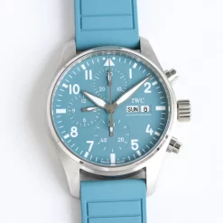 Alternative view of IWC Pilot Automatic IW377714 (Blue Dial) 43mm 1650202605290213_539