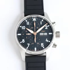 Alternative view of IWC Pilot Automatic IW388117 (Black Dial) 41mm TW 1650202605290212_539