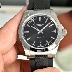 Alternative view of LONGINES Automatic (Blue-Black-White-Green Dial) 40mm 560202605290221_229
