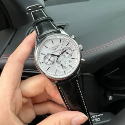 Alternative view of LONGINES Master Collection Automatic (Silver-Black-Blue Dial) 42mm V7 590202605290227_229
