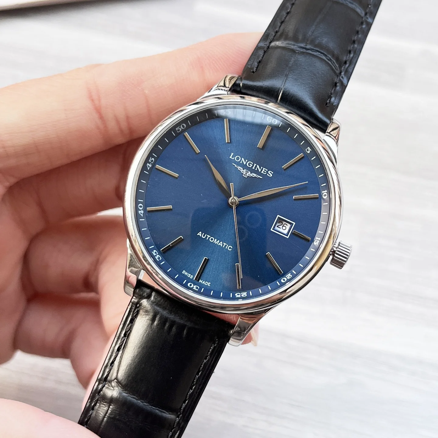 LONGINES Master Collection Automatic (White-Blue Dial) 41mm 430202605290094_189 - Image 5