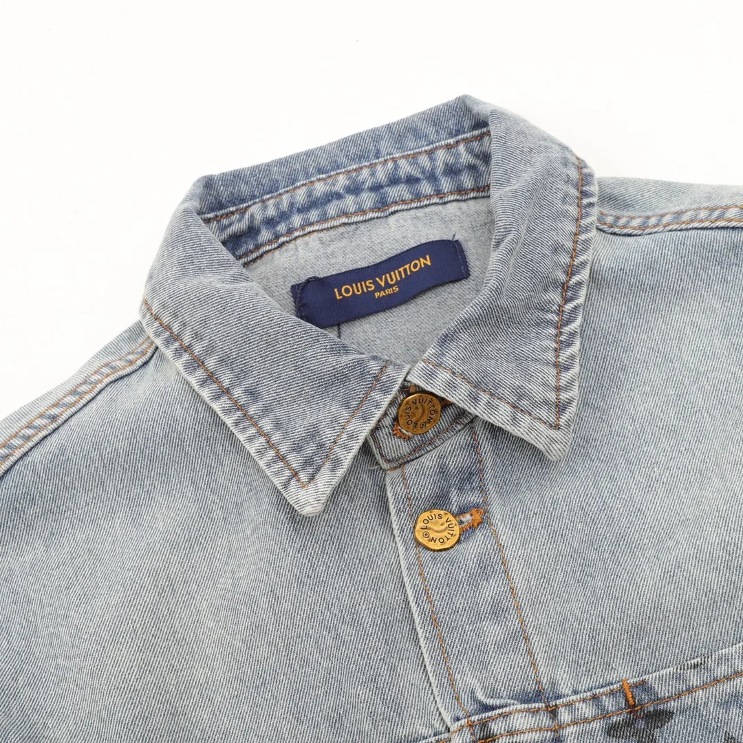LOUIS VUITTON Coats & Jackets Custom Jacquard Denim 46-52 240202605290953_99 - Image 3