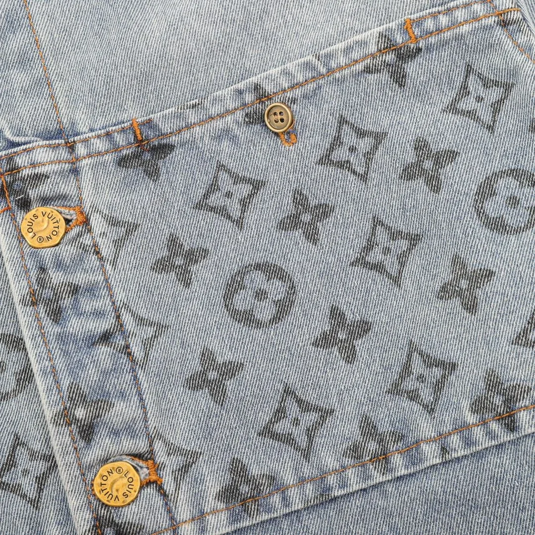 LOUIS VUITTON Coats & Jackets Custom Jacquard Denim 46-52 240202605290953_99 - Image 4