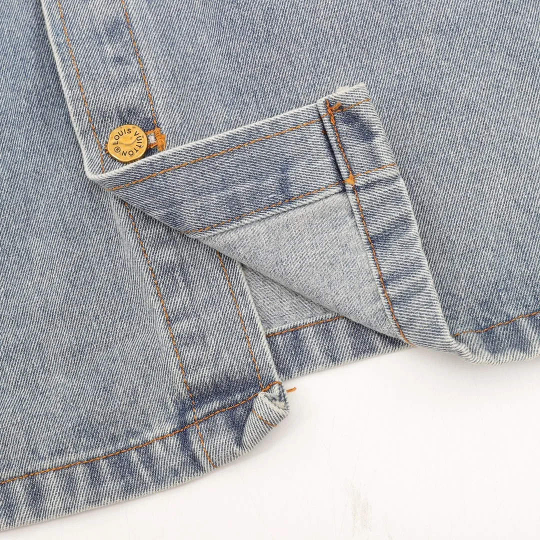 LOUIS VUITTON Coats & Jackets Custom Jacquard Denim 46-52 240202605290953_99 - Image 7
