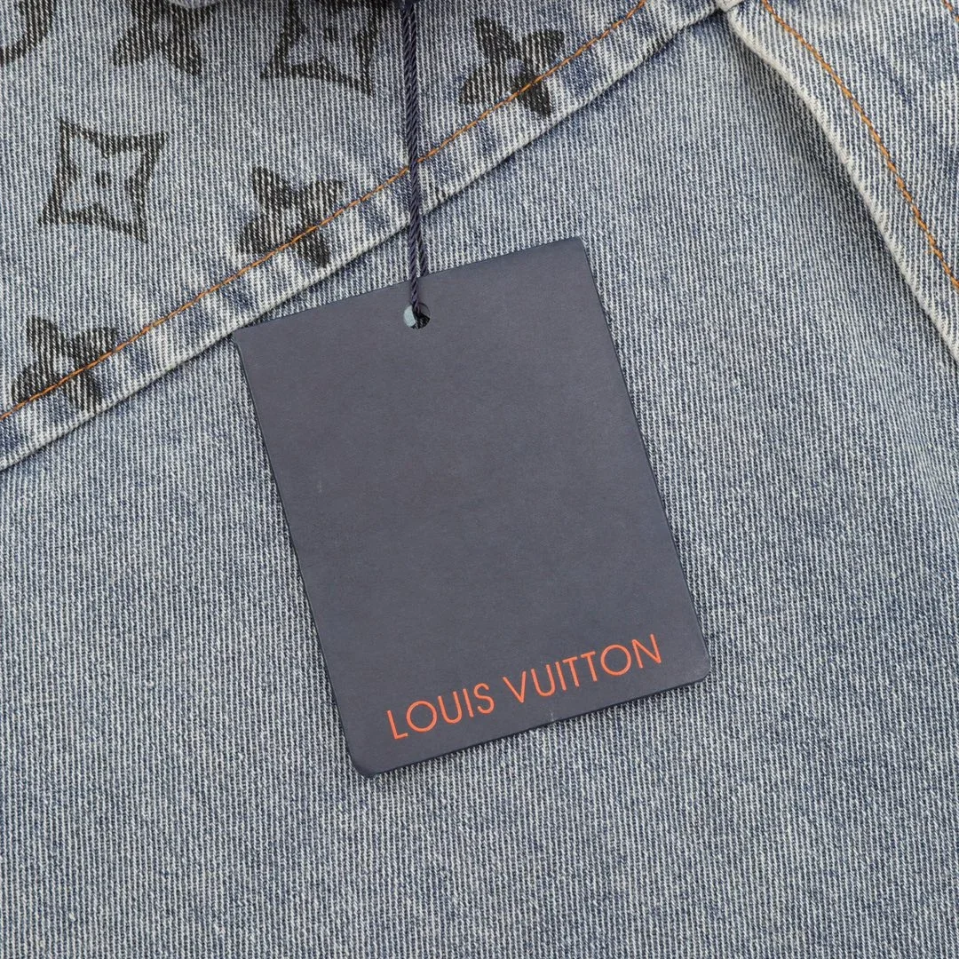 LOUIS VUITTON Coats & Jackets Custom Jacquard Denim 46-52 240202605290953_99 - Image 8