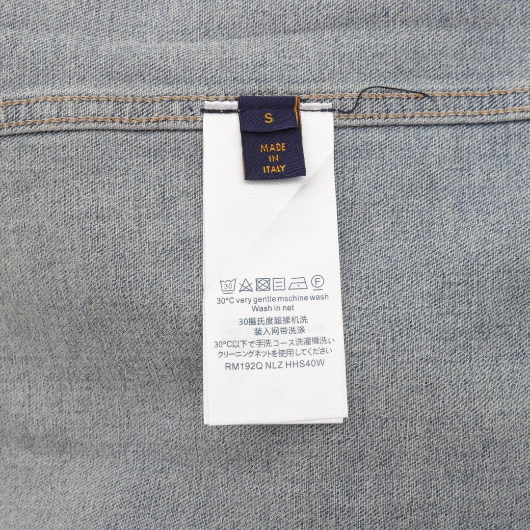 LOUIS VUITTON Coats & Jackets Custom Jacquard Denim 46-52 240202605290953_99 - Image 9