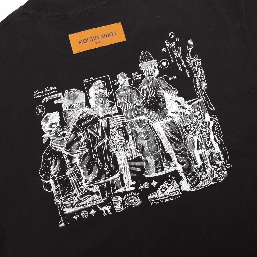 LOUIS VUITTON T-shirts & Vests Cotton S-XL 110202605291001_69 - Image 4
