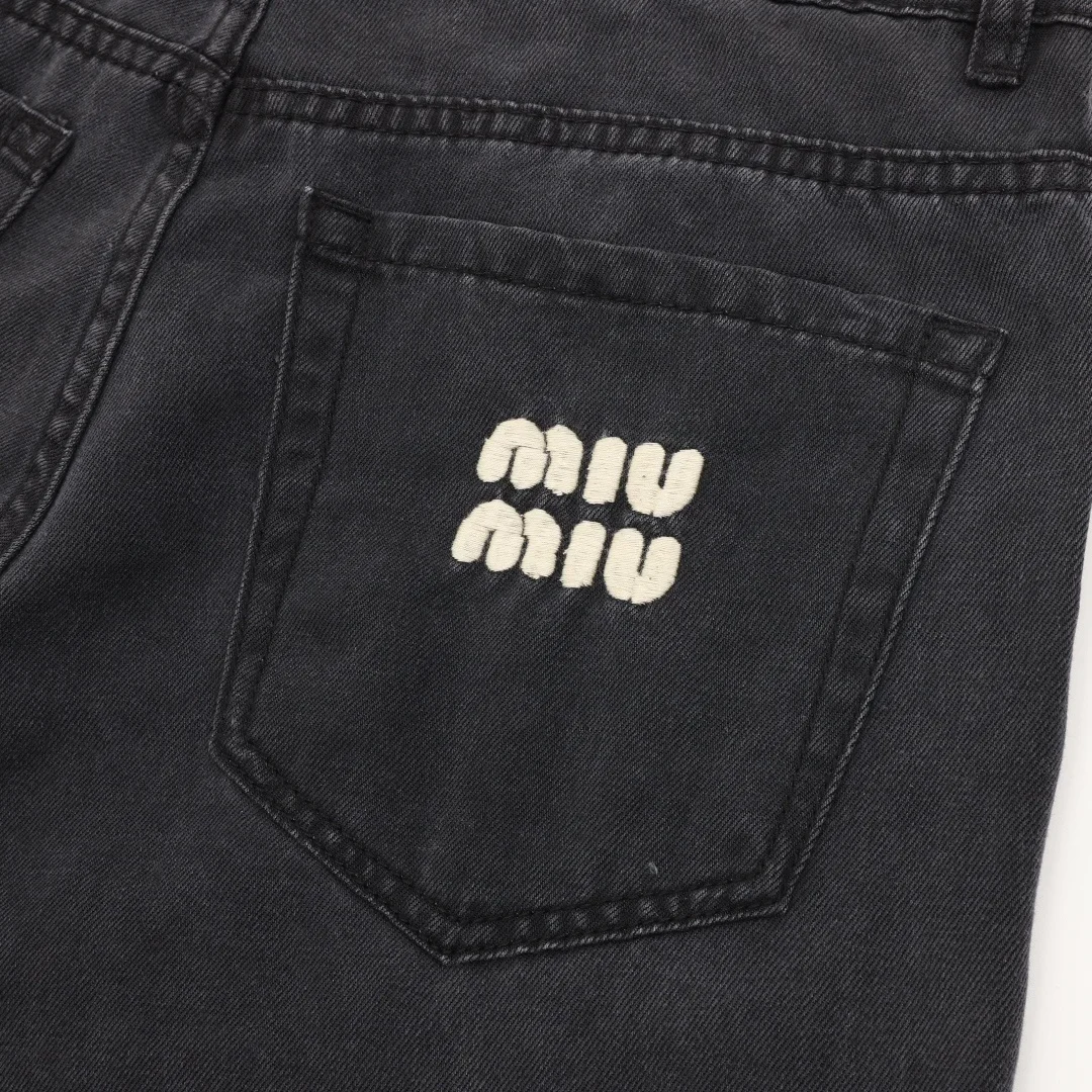MIU MIU Trousers & Shorts Denim 36-42 290202605291135_119 - Image 6