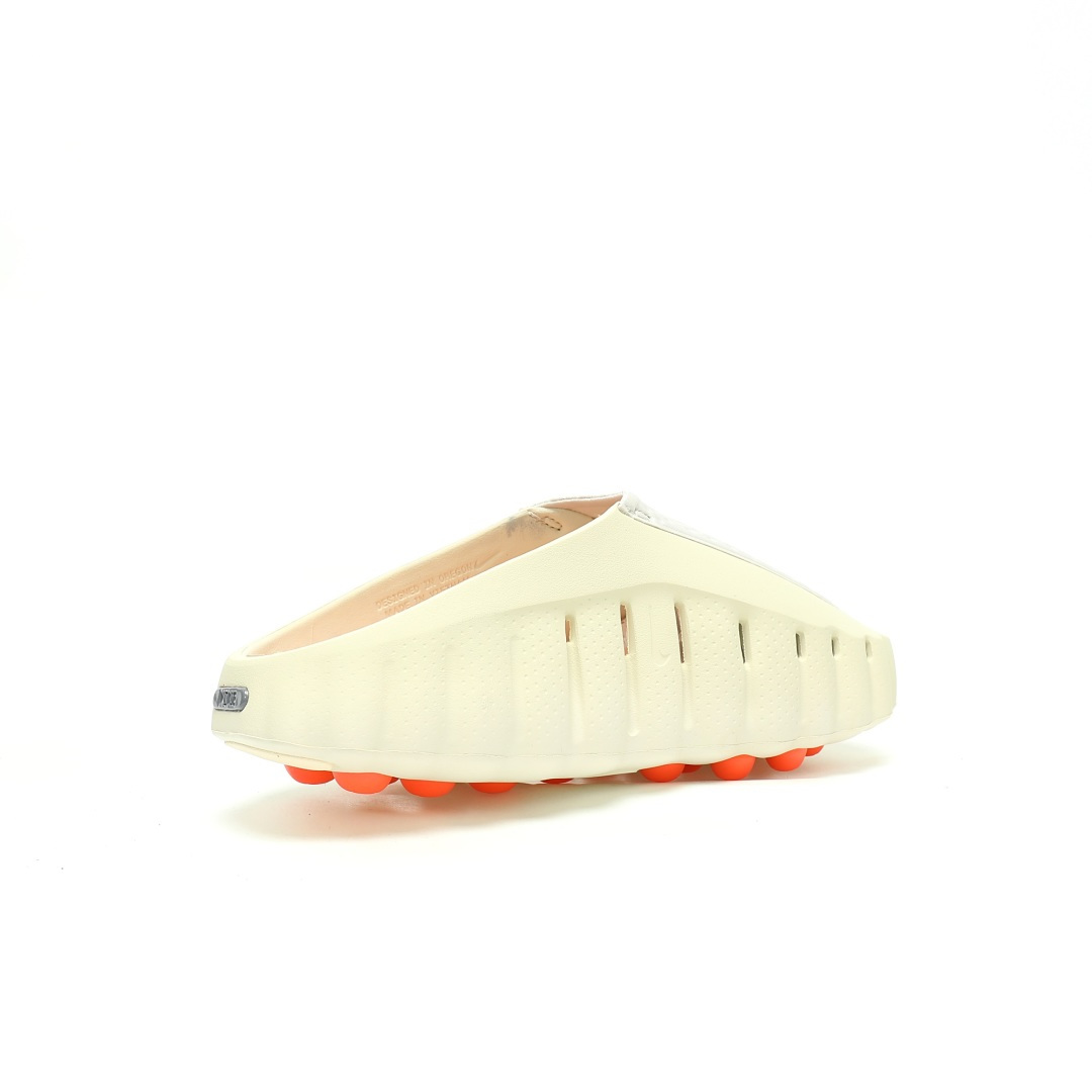 Alternative view of Nike Mind 001 Slide Light Bone Hyper Crimson Sandals & Slides HQ4307-001