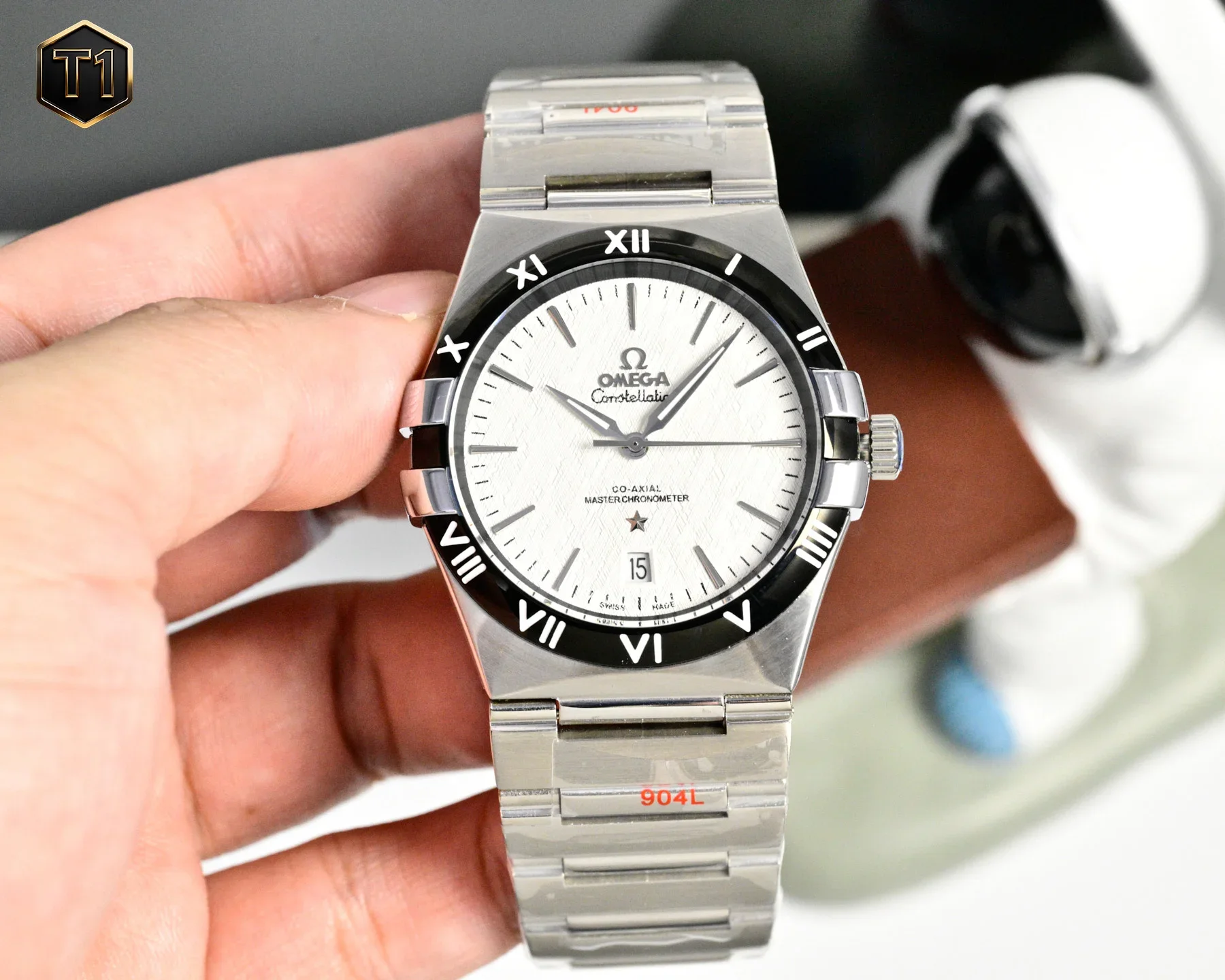 OMEGA Constellation Co-axial (White-Blue Dial) 41mm 398202605290233_179