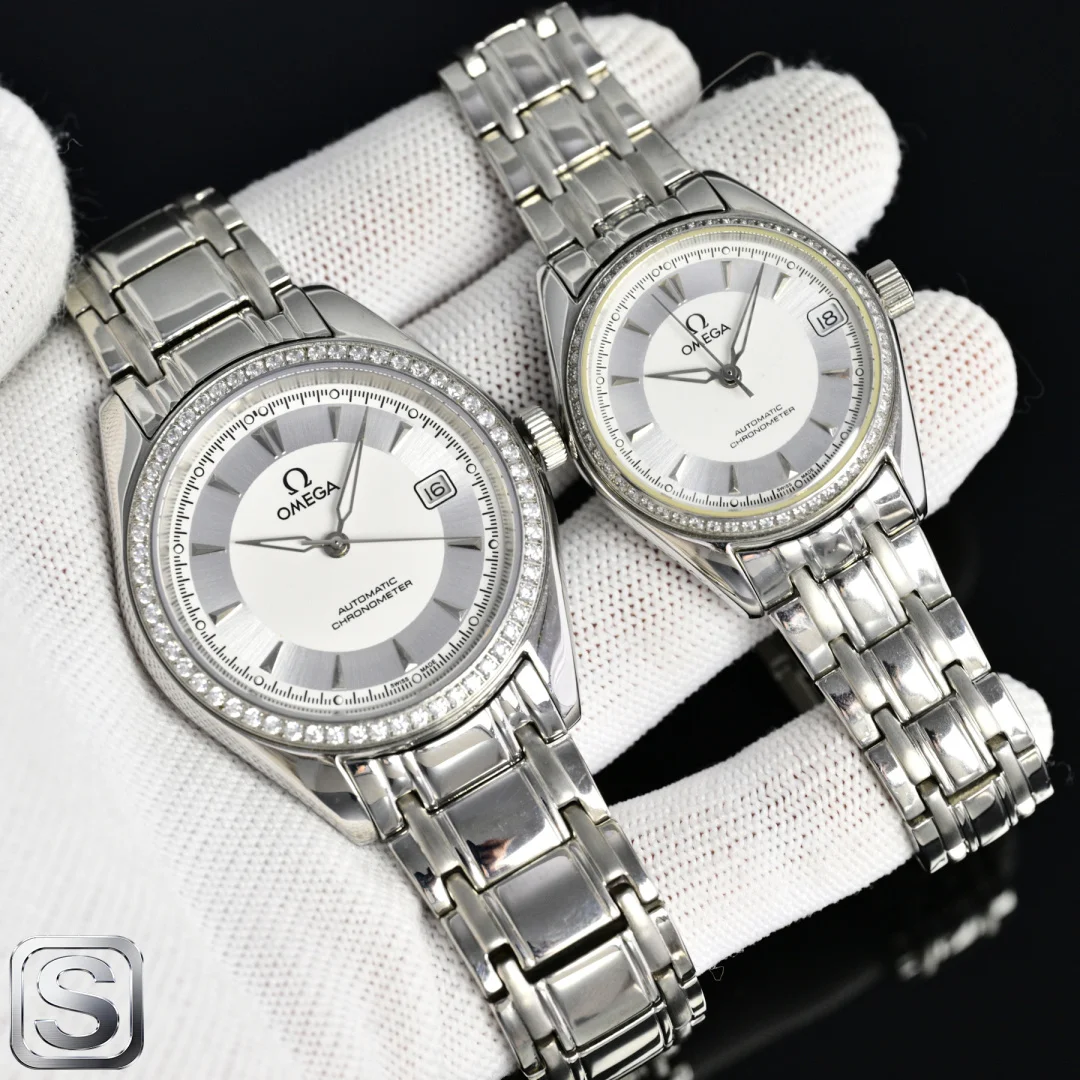 OMEGA De Ville Automatic (White-Black Dial) 30mm 1025202605290116_359