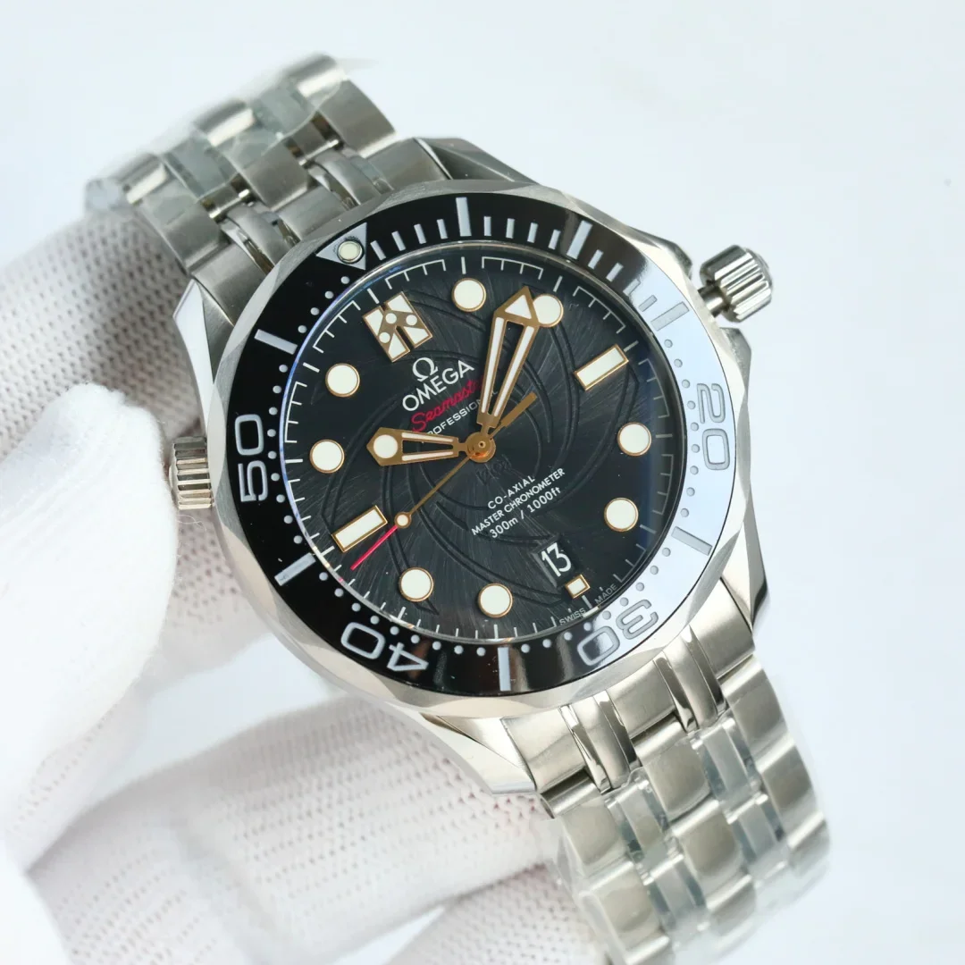 OMEGA Seamaster Automatic PB1 (White-Black-Blue Dial) 41mm 800202605290244_289 - Image 5
