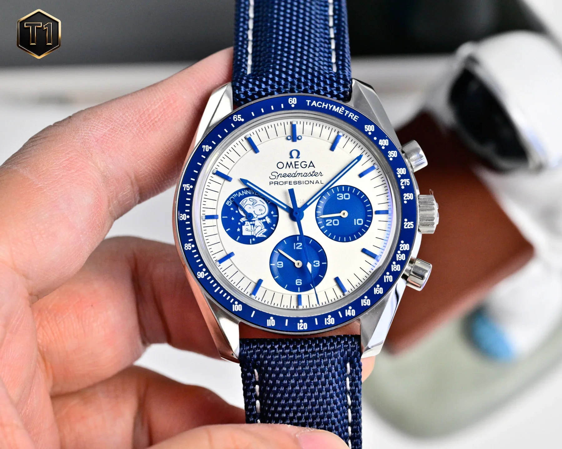 OMEGA Speedmaster Automatic 31032425002001 (White-Blue-Black Dial) 40mm 1650202605290248_539