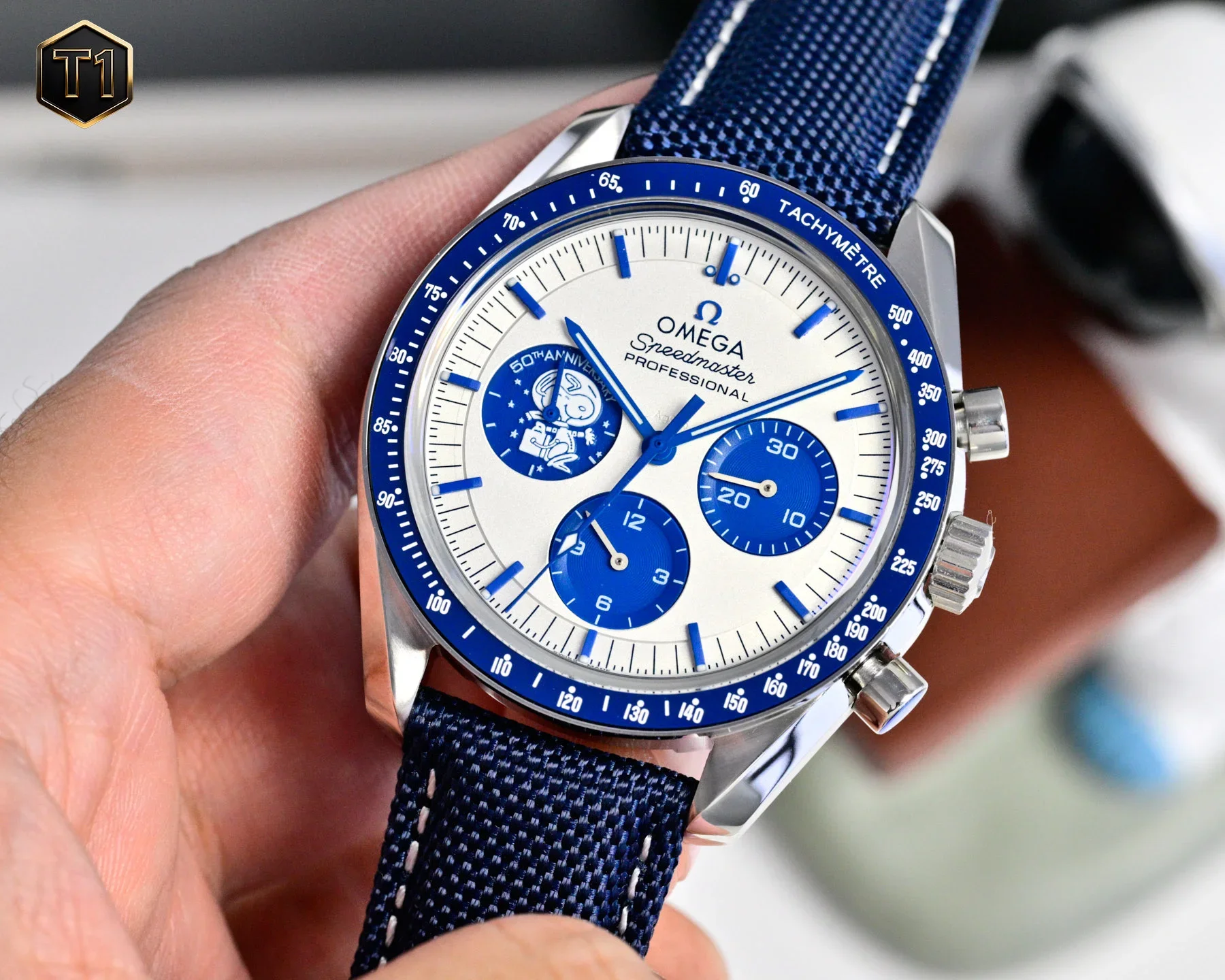 OMEGA Speedmaster Automatic 31032425002001 (White-Blue-Black Dial) 40mm 1650202605290248_539 - Image 3