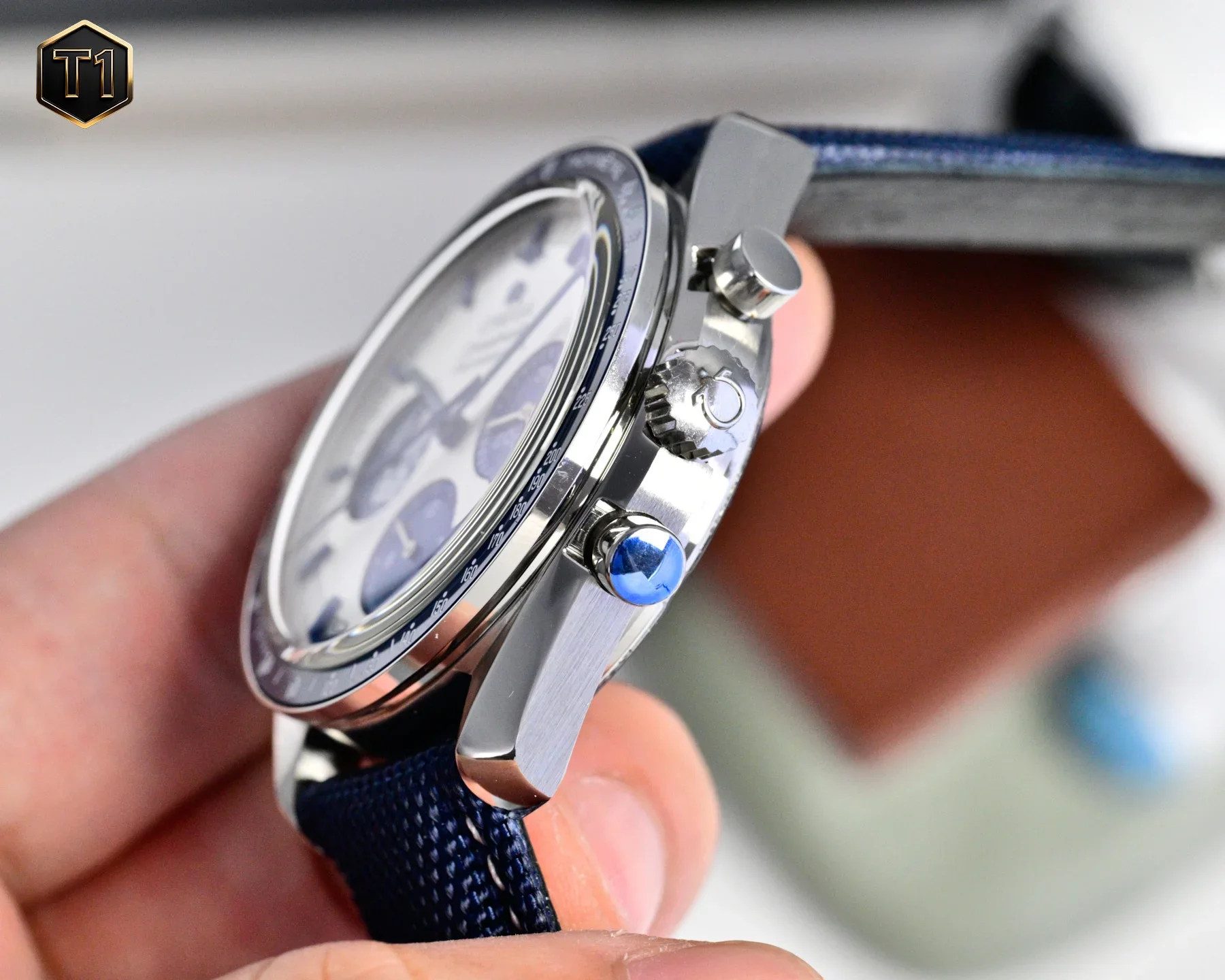 OMEGA Speedmaster Automatic 31032425002001 (White-Blue-Black Dial) 40mm 1650202605290248_539 - Image 5