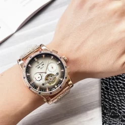 Alternative view of PATEK PHILIPPE Automatic (Blue-Green-Silver Dial) 42mm 580202605290022_229
