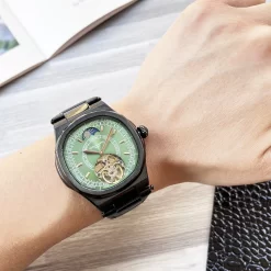Alternative view of PATEK PHILIPPE Automatic (Green-White-Blue Dial) 42mm 500202605290025_209