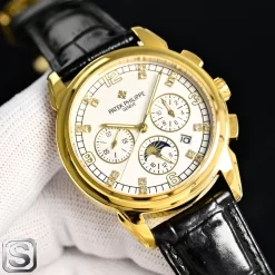 PATEK PHILIPPE Calatrava Automatic 5078G (White-Black Dial) 40mm 1475202605290271_489