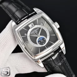 Alternative view of PATEK PHILIPPE Calatrava Automatic 5135G-010 (Silver-Gray Dial) 40mm TW 1475202605290071_489