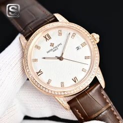 PATEK PHILIPPE Calatrava Automatic 9015 (White Dial) 40mm TW 1225202605290127_419