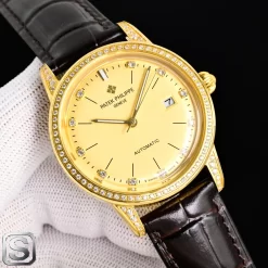 PATEK PHILIPPE Calatrava Automatic GV3 (Gold Dial) 40mm TW 1225202605290253_419