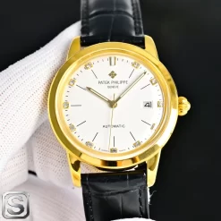 PATEK PHILIPPE Calatrava Automatic GV3 (White-Gold Dial) 40mm TW 1125202605290268_389