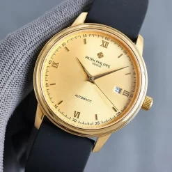 Alternative view of PATEK PHILIPPE Calatrava Automatic (Gold-White Dial) 40mm 775202605290087_289
