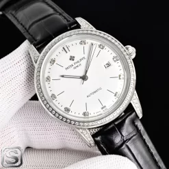 PATEK PHILIPPE Calatrava Automatic (White Dial) 40mm TW 1225202605290267_419