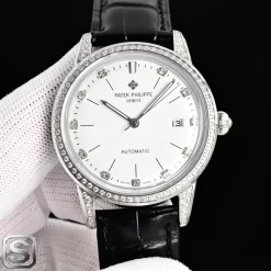 Alternative view of PATEK PHILIPPE Calatrava Automatic (White Dial) 40mm TW 1225202605290267_419