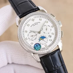 Alternative view of PATEK PHILIPPE Calatrava Automatic (White Dial) 40mm TW 1525202605290111_499