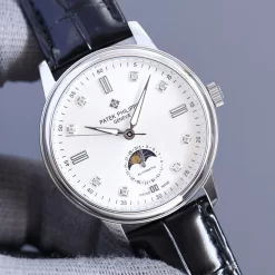 PATEK PHILIPPE Calatrava Automatic (White-Gold Dial) 40mm 1125202605290088_389
