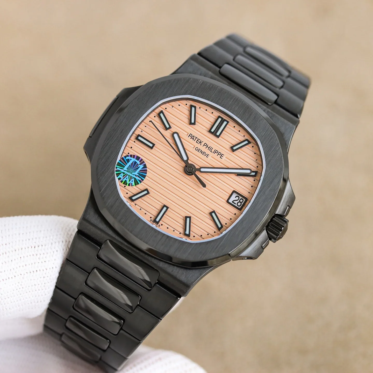 PATEK PHILIPPE Nautilus Automatic 5711 (Pink Dial) 40mm GR 1300202605290279_439